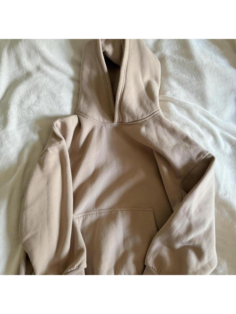 Women's Tan and Cream Hoody